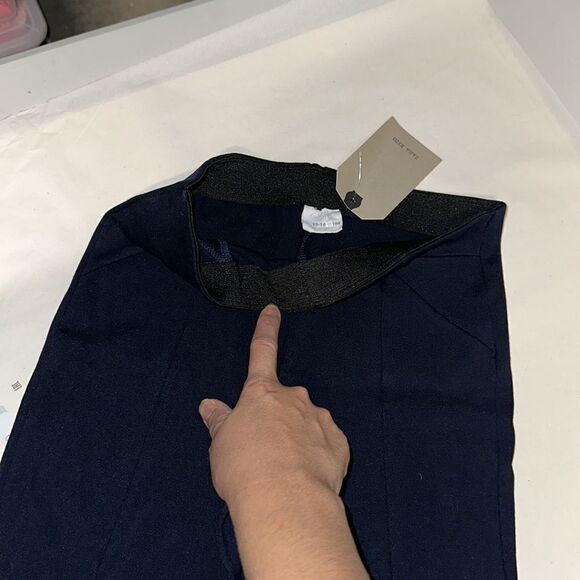 ZARA Kids | Navy | PONTE KNIT LEGGINGS - Picture 5 of 5